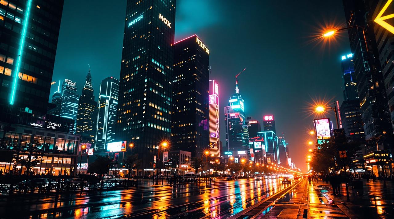 城市之光：夜间摄影完全指南 - 爱视频轮播图